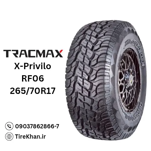 خرید لاستیک 265/70R17 ترک مکس RF06 خرید لاستیک 265/70R17 ترک مکس RF06