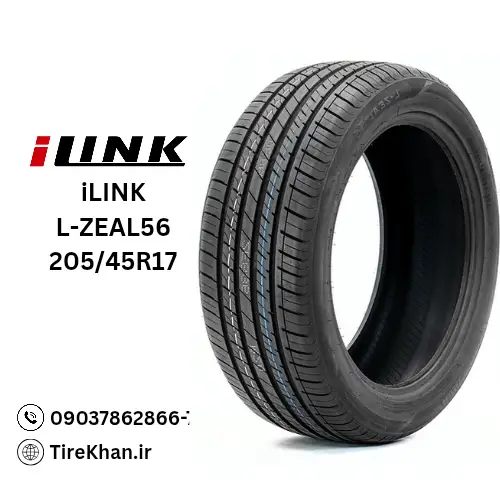 قیمت لاستیک آی لینک 205/45R17 گل L-ZEAL56 قیمت لاستیک آی لینک 205/45R17 گل L-ZEAL56