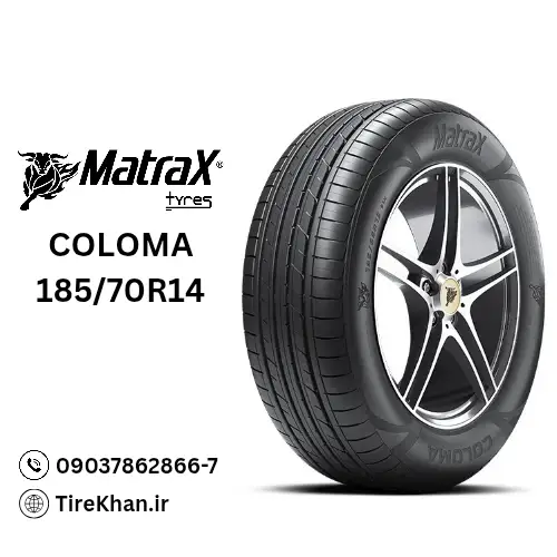 قیمت لاستیک مترکس 185/70R14 گل Coloma قیمت لاستیک مترکس 185/70R14 گل Coloma