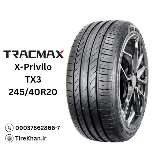 قیمت لاستیک 245/40R20 ترک مکس TX3 قیمت لاستیک 245/40R20 ترک مکس TX3